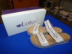 *Lotus Size: 6 Beige Shoes