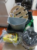 *Wooden Pot Trolley, Bird Feeder, Lawn Edging, etc