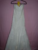 *Christine Dando Size: 8 Ivory Wedding Dress