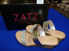 *Zatz Size: 5 Silver Shoes