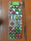 *CG Hunter 54pc Christmas Ornaments