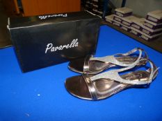 *Pavarella Size: 4 Pewter Shoes