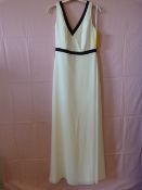 *Social Size: 8 Ivory Bridesmaid Dress