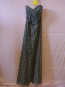 *Dessy Collection Size: 8 Charcoal Grey Dress