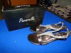 *Pavarella Size: 6 Pewter Shoes