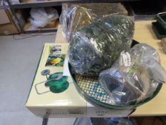 *Garden Hoses, Metal Riddle, Bird Feeder, etc.