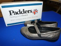 *Padders Size: 3 Pewter Shoes