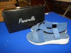 *Pavarella Size: 5 Navy Shoes