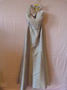 *Dessy Collection Size: 10 Suede Rose Dress