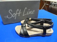 *Soft Line Size: 6.5 Black Shoes