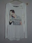 Justin Bieber Boyfriend Top Size: 134/140