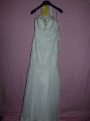 *Size: 8 Ivory Wedding Dress
