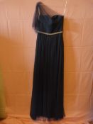 *Dessy Collection Size: M Blue Dress