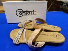 *Comfort Size: 40 Rose Gold Shoes