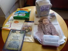 *Knitting Posters, handmade Cards, Iron on Velcro,