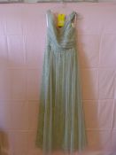 *Dessy Collection Size: 6 Taupe Dress