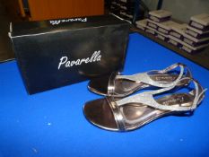 *Pavarella Size: 4 Pewter Shoes