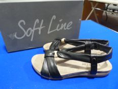 *Soft Line Size: 3.5 Black Shoes