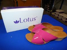 *Lotus Size: 7 Pink Patterned Shoes
