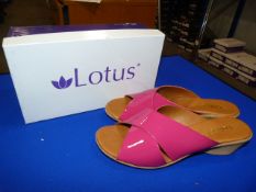*Lotus Size: 6 Pink Patterned Shoes