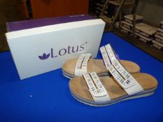 *Lotus Size: 5 Beige Shoes