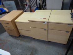 *Two Filing Cabinets and Two Storage Drawers