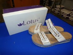 *Lotus Size: 5 Beige Shoes