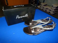 *Pavarella Size: 3 Pewter Shoes