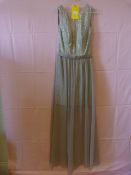 *Lela Ros Size: 6 Taupe Dress