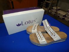*Lotus Size: 8 Beige Shoes