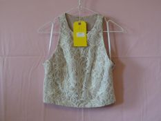 *Dessy Size: 6 Topaz Top