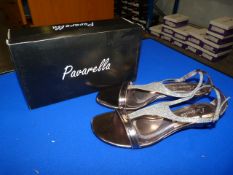 *Pavarella Size: 5 Pewter Shoes