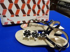 *Carrou Size: 36 Black & White Shoes