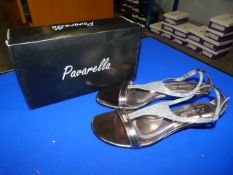 *Pavarella Size: 5 Pewter Shoes