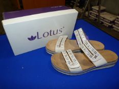 *Lotus Size: 5 Beige Shoes