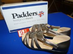 *Padders Size: 7 Pewter Shoes
