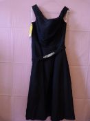 *Jenny Packham Size: 8 Midnight Blue Dress