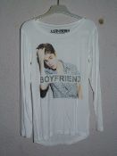 Justin Bieber Boyfriend Top Size: 122/128