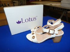 *Lotus Size: 7 White Shoes