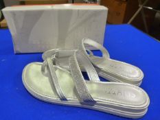 *Cerutti Size: 37 Silver Shoes