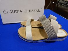 *Claudia Ghizzani Size: 40 Silver Shoes