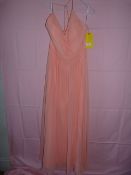 *Jenny Yoo Size: 12 Apricot Full Length Dress