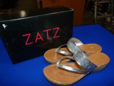 *Zatz Size: 36 Silver Shoes