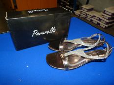 *Pavarella Size: 4 Pewter Shoes