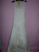 *Size: 8 Ivory Wedding Dress