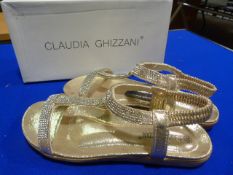 *Claudia Ghizzani Size: 39 Gold Shoes