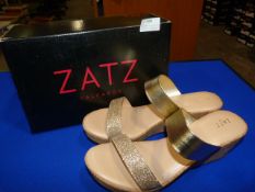 *Zatz Size: 41 Gold Shoes