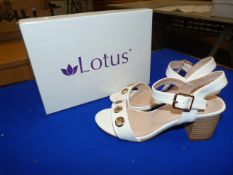 *Lotus Size: 6 White Shoes