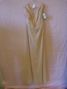 *Social Size: 10 Rose Bridesmaid Dress