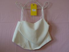 *Nicardo Size: 16 Ivory Crop Top